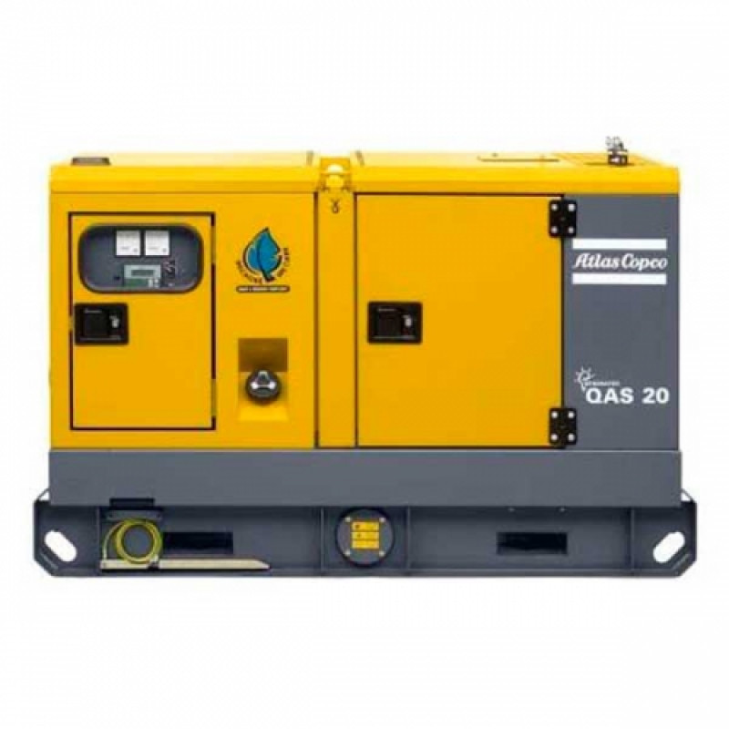 20 квт. Дизельный Генератор Atlas Copco qes 20. Atlas Copco QAS 20 (16 КВТ). Генератор дизельный Atlas Copco QAS 20 КВТ. 